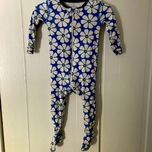 Primary floral pajamas